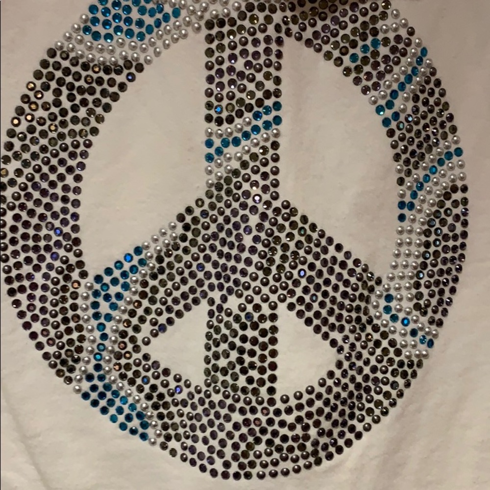 Peace Sequined Jacket - image 3